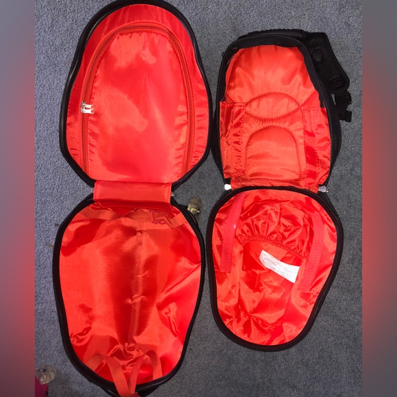 Red Ladybug matching suitcase and backpack - Picture 5 of 5